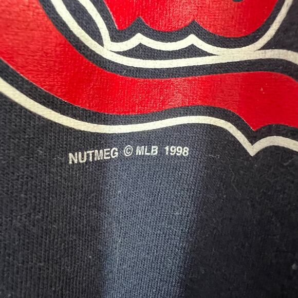 VTG 90s Mark McGwire Home Run T Shirt Sz XXL NUTMEG LEE MLB HR King Mac Retro - Picture 3 of 6